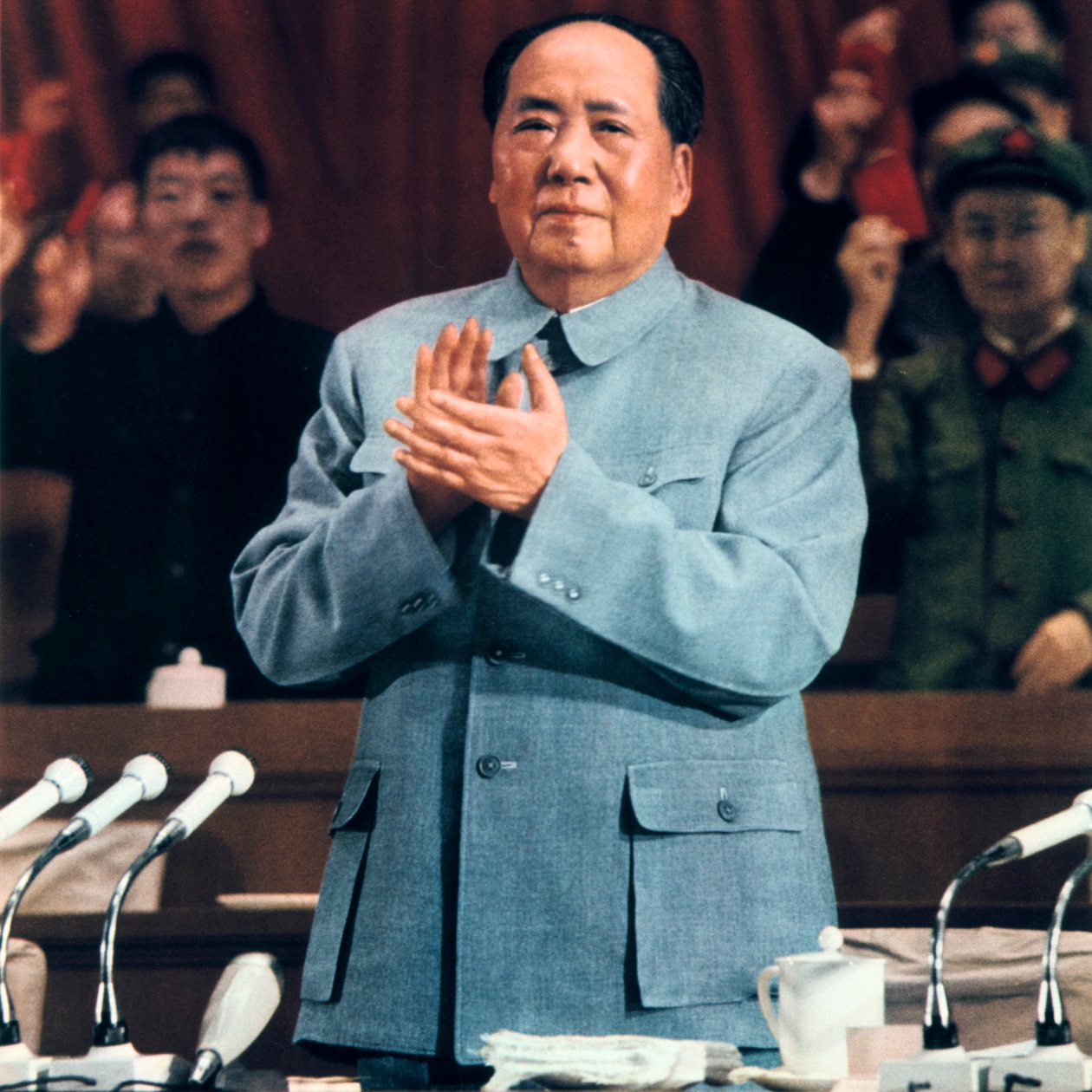 Mao Ce-tung, čínský komunistický vůdce, 1960 od Unbekannt