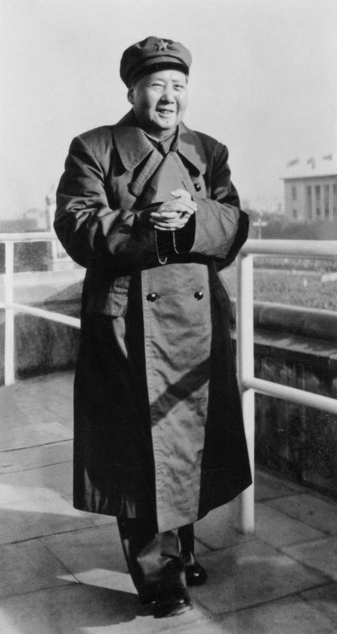 Mao Ce-tung, čínský komunistický revolucionář a vůdce, 60. léta 20. století od Unbekannt