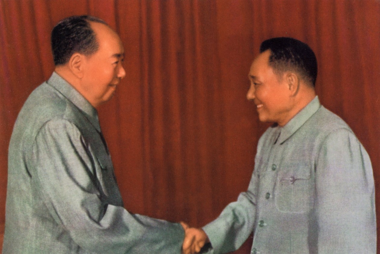 Mao Zedong and Deng Xiaoping, Chinese Communist leaders, c1960s od Unbekannt
