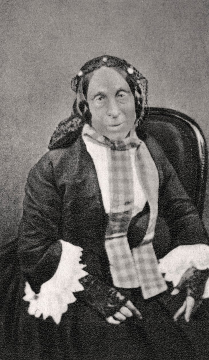 Marceline Desbordes-Valmore, francouzský básník, 1859 od Unbekannt