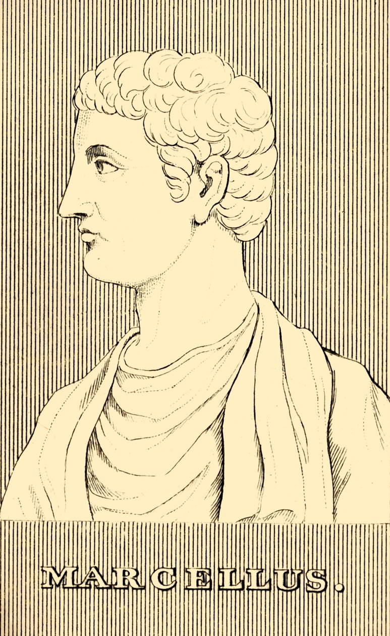 Marcellus, c268-208 př.nl, 1830. od Unbekannt