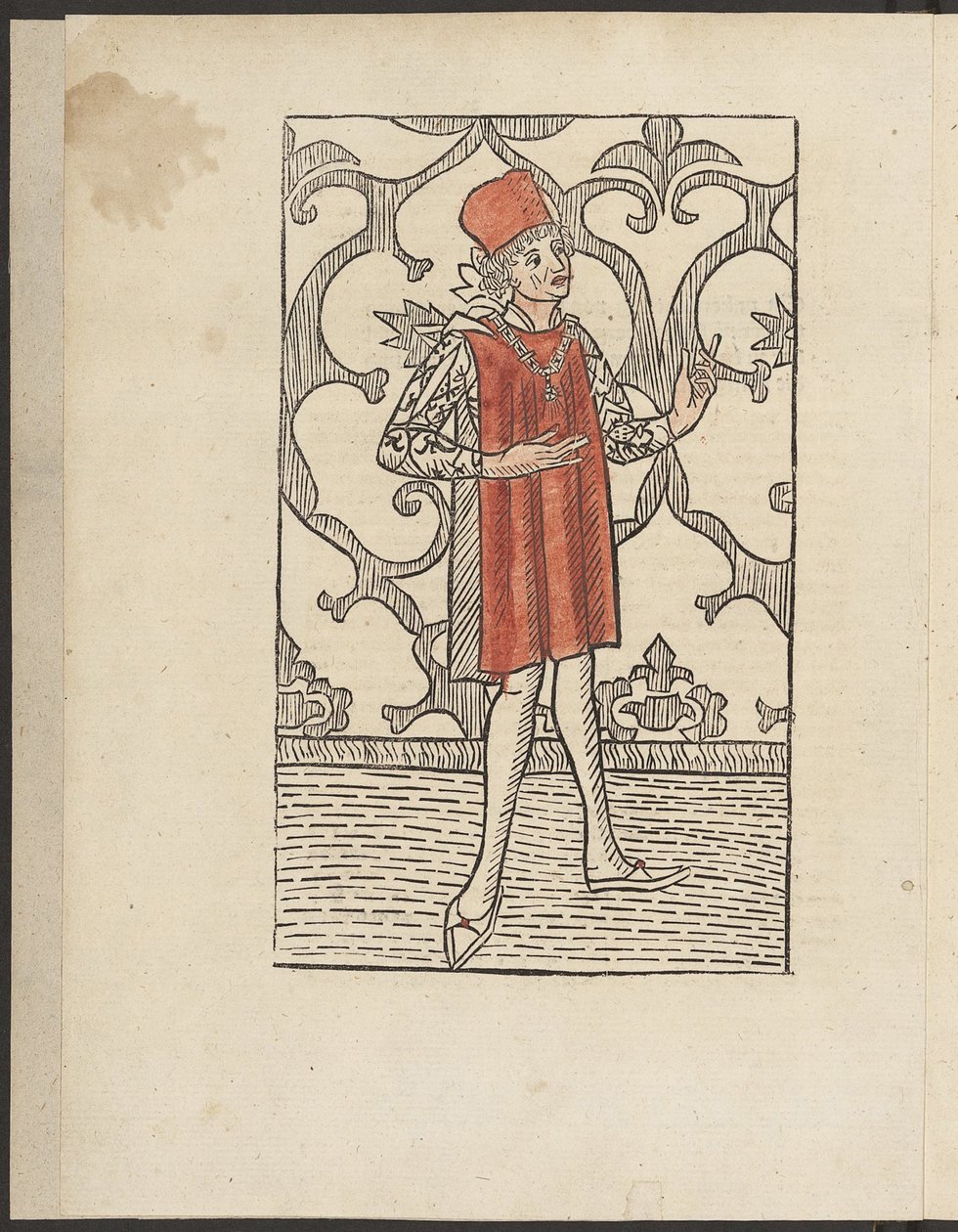 Marco Polo. Od: Cesta do země zaslíbené od Hanse Tuchera, 1484 od Unbekannt
