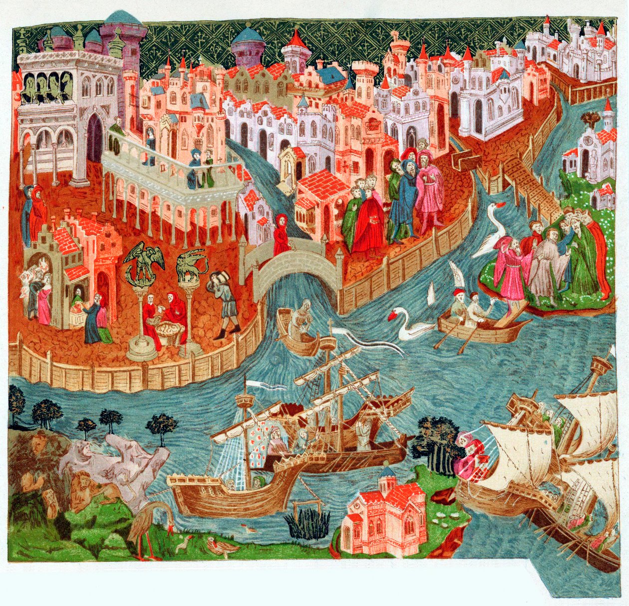 Marco Polo, benátský obchodník a průzkumník, 14. století od Unbekannt