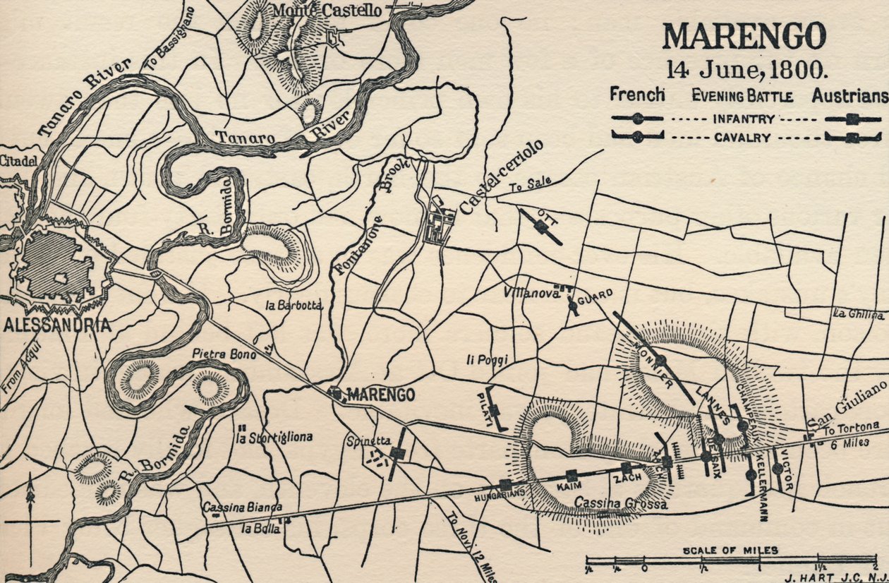 Marengo - 14. června 1800 večerní bitva, 1896 od Unbekannt