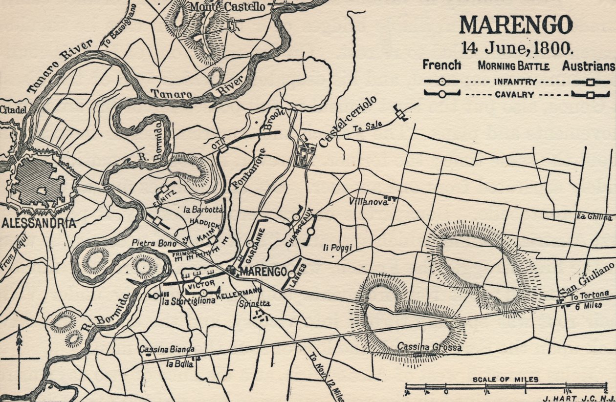 Marengo - 14. června 1800 ranní bitva, 1896 od Unbekannt