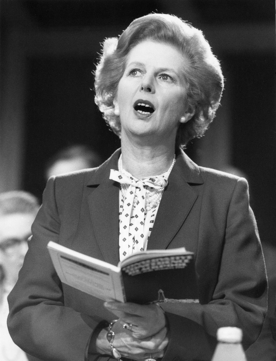 Margaret Thatcherová, britská politička, c 1980 od Unbekannt