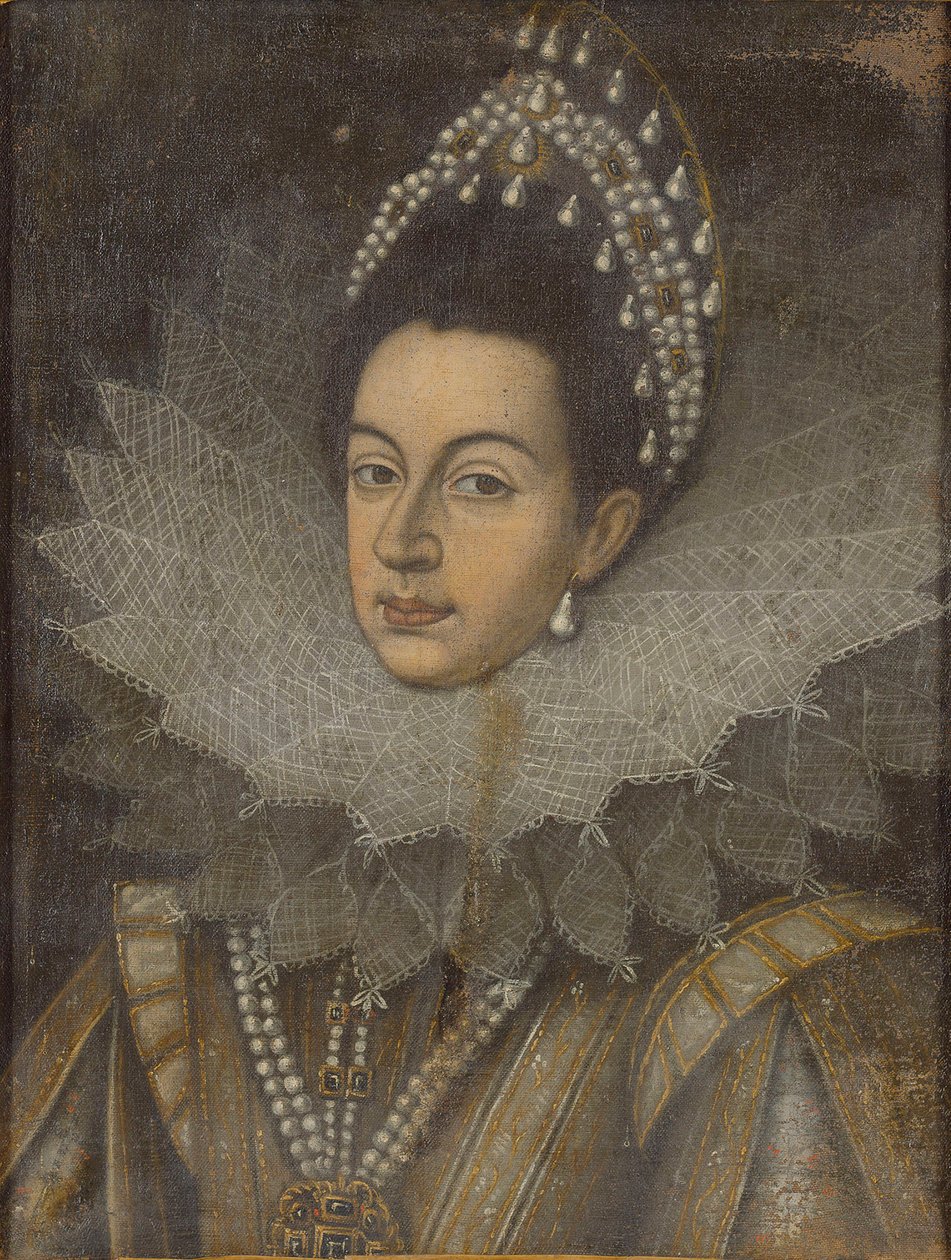 Markéta Savojská 1589-1655, vévodkyně z Mantovy a Montferratu, 17. století. od Unbekannt