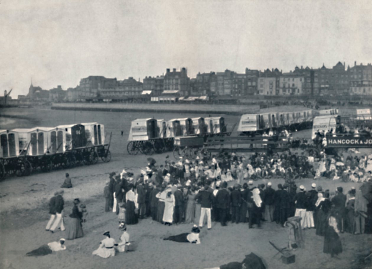 Margate - Na píscích, 1895 od Unbekannt