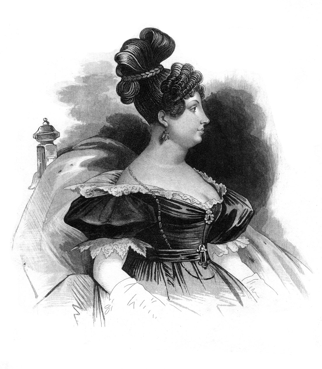 Maria Isabella, španělská infantka, královna dvou Sicílie od Unbekannt