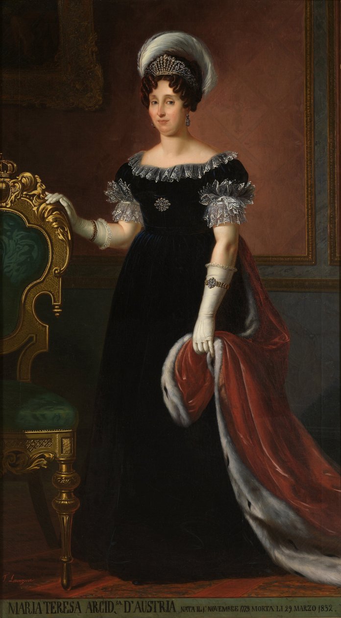 Marie Terezie Rakousko-Este 1773-1832, královna Sardinie od Unbekannt