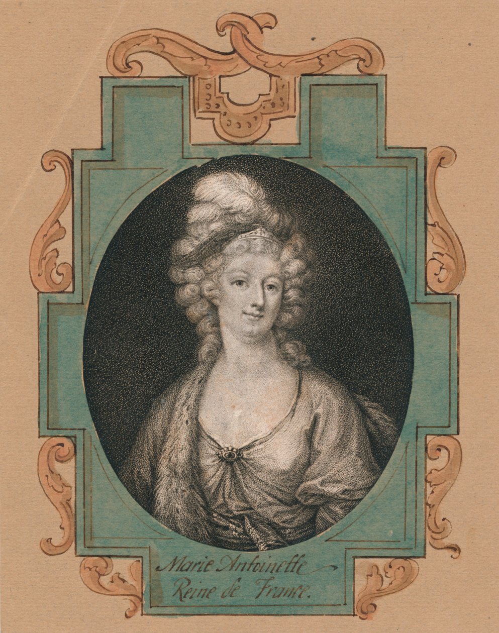 Marie Antoinetta, královna Francie, 19. století. od Unbekannt