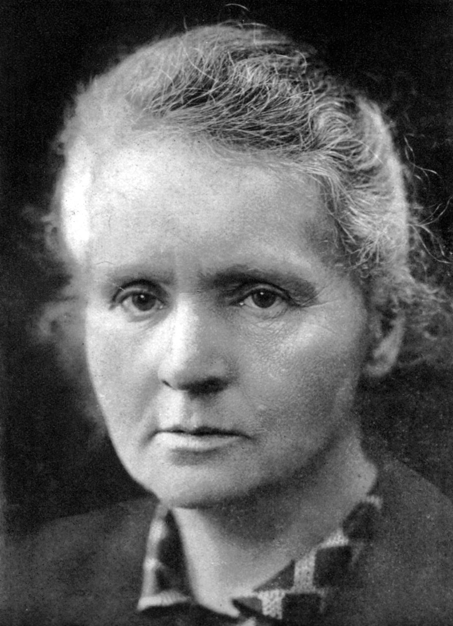 Marie Curie 1867-1934, francouzská fyzička polského původu, 1926 od Unbekannt