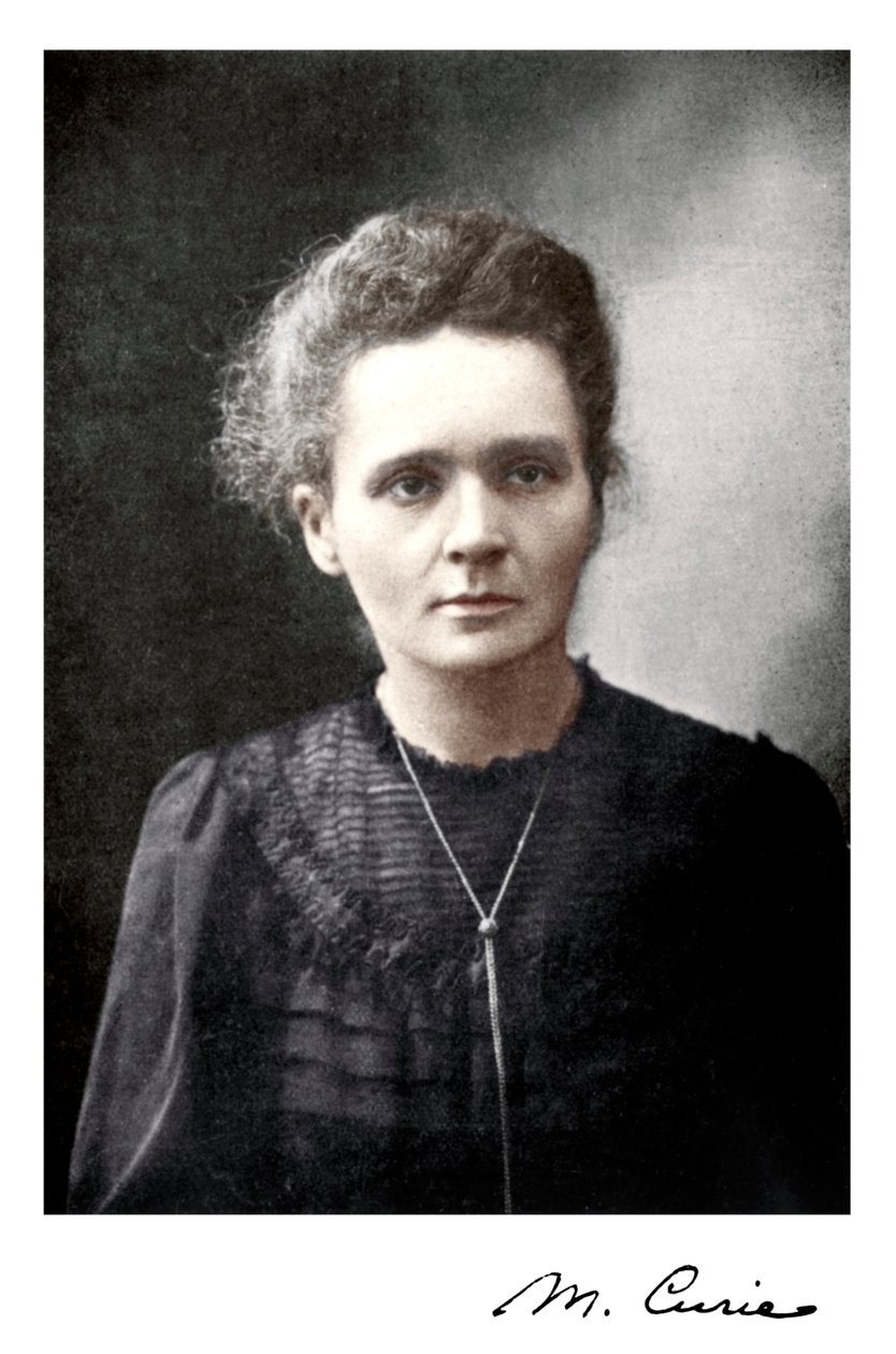 Marie Curie, francouzská fyzička polského původu, 1917 od Unbekannt