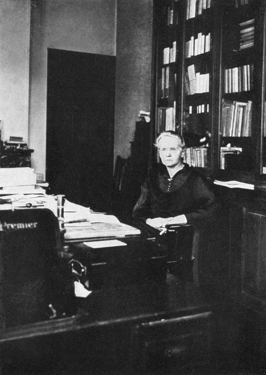 Marie Curie, francouzská fyzička polského původu, 1925 od Unbekannt