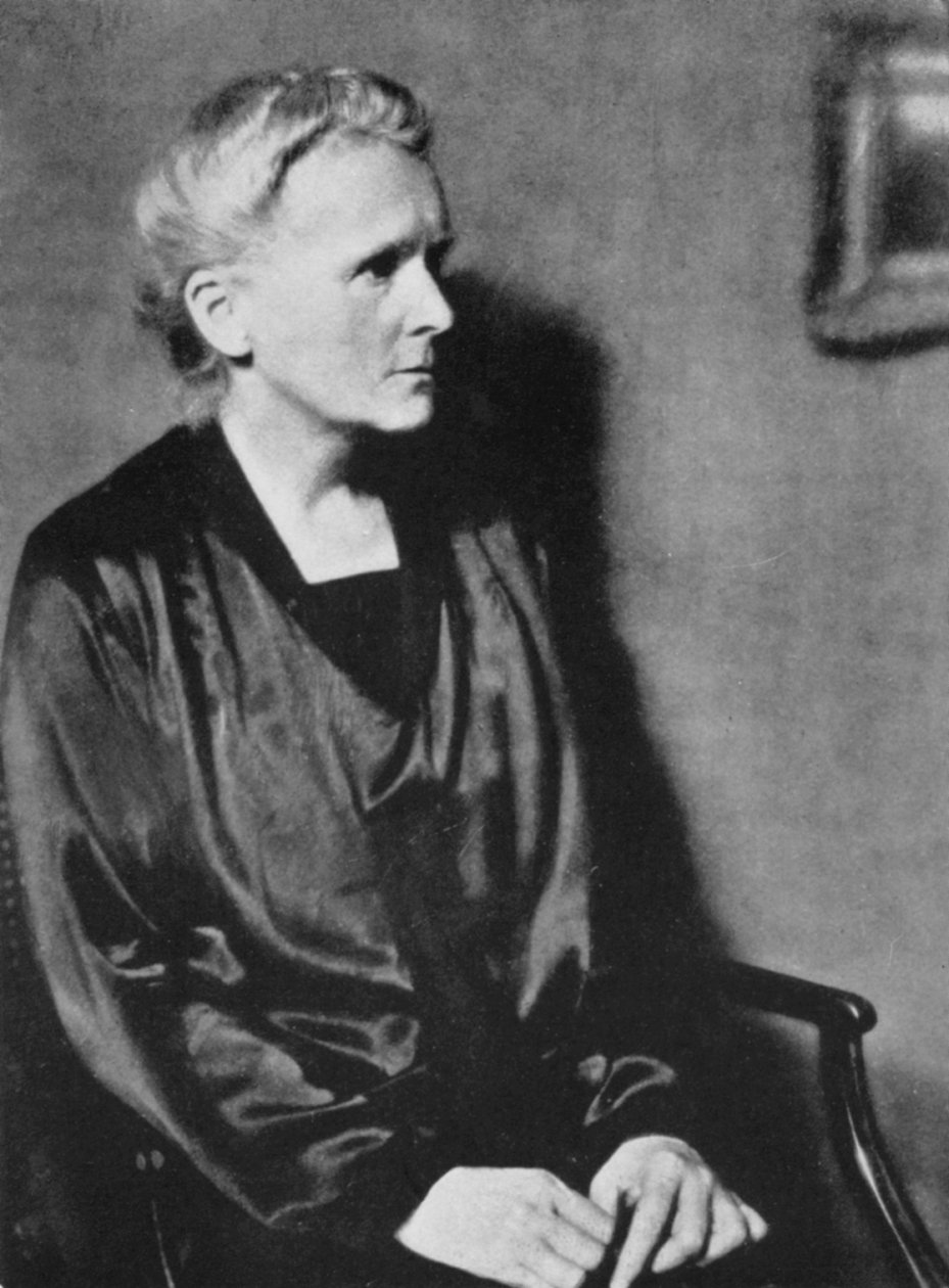 Marie Curie, francouzská fyzička polského původu, 1929 od Unbekannt