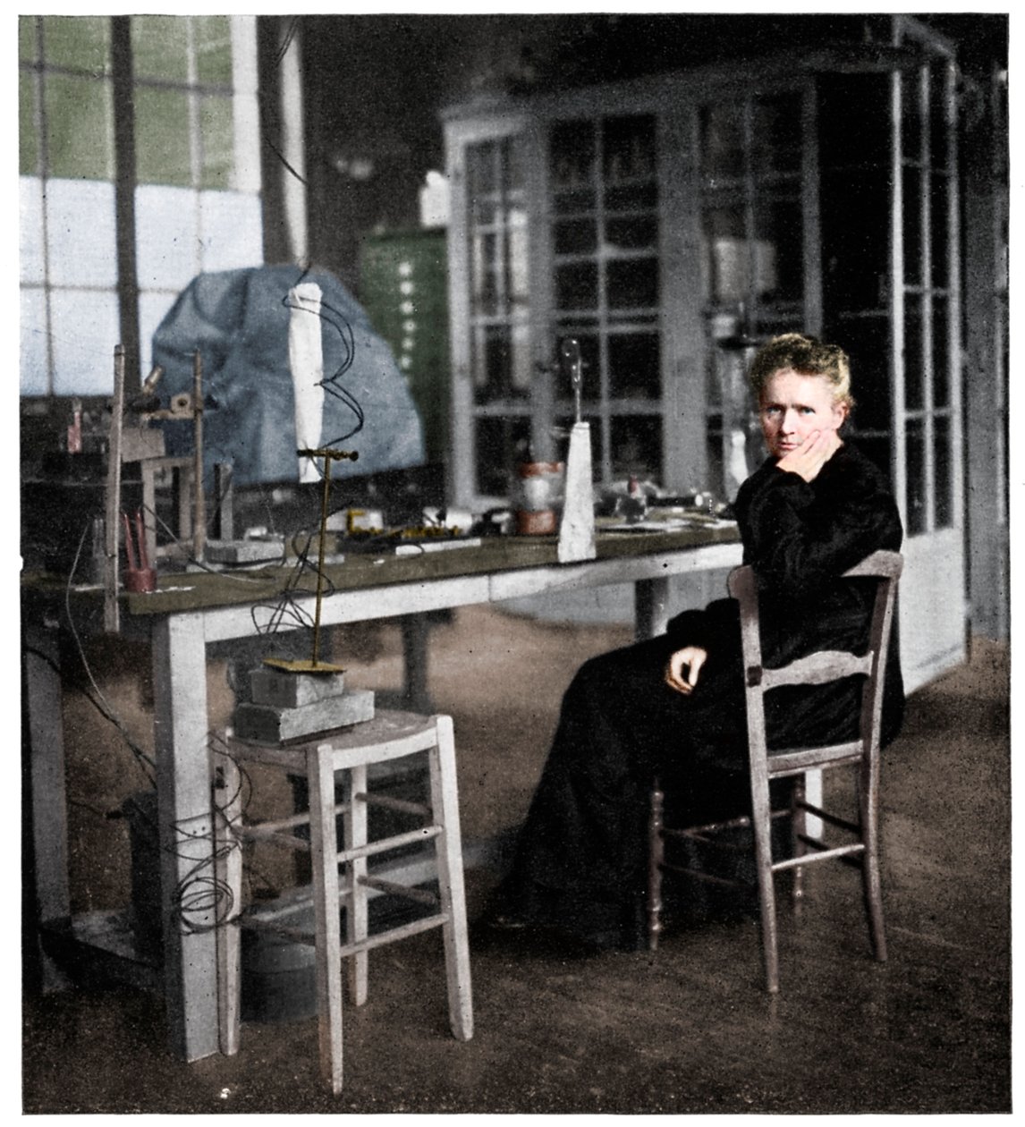 Marie Curie, francouzská fyzička polského původu, c1920. od Unbekannt