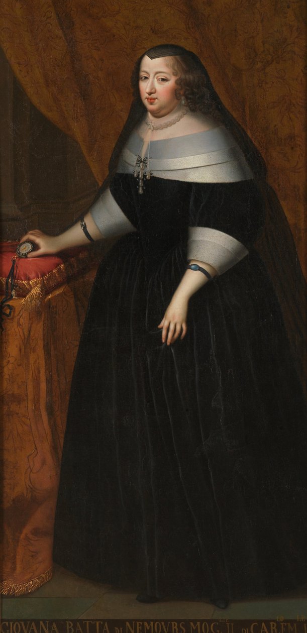 Marie Jeanne Baptiste 1644-1724, vévodkyně Savojská od Unbekannt