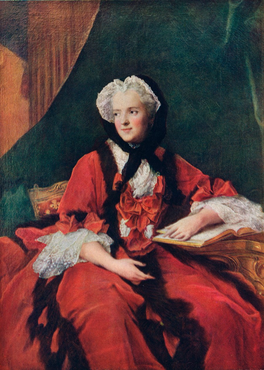 Marie Leczinská, 1703-1768 královna Francie, 1909. od Unbekannt