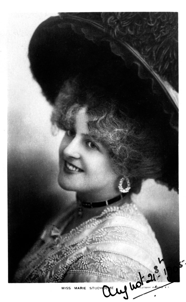 Marie Studholme 1875-1930, anglická herečka, 1905 od Unbekannt