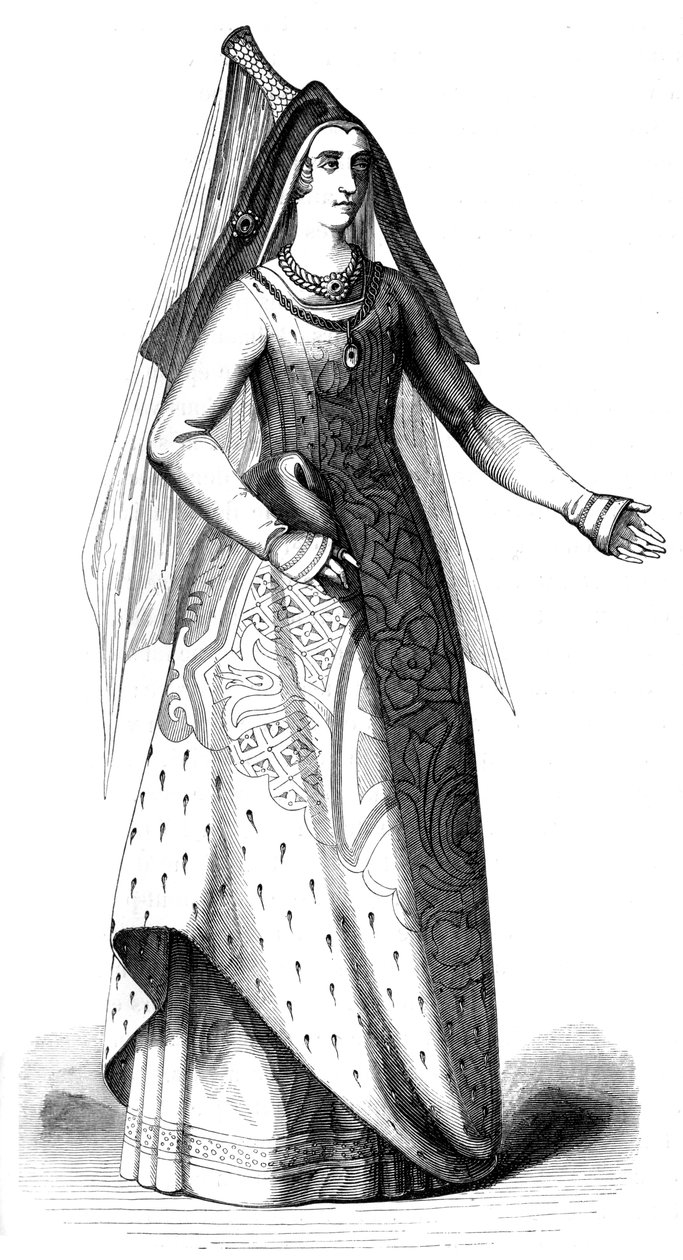 Marie de Bourgogne, dcera Charlese le Temeraire, 16. století 1849 od Unbekannt