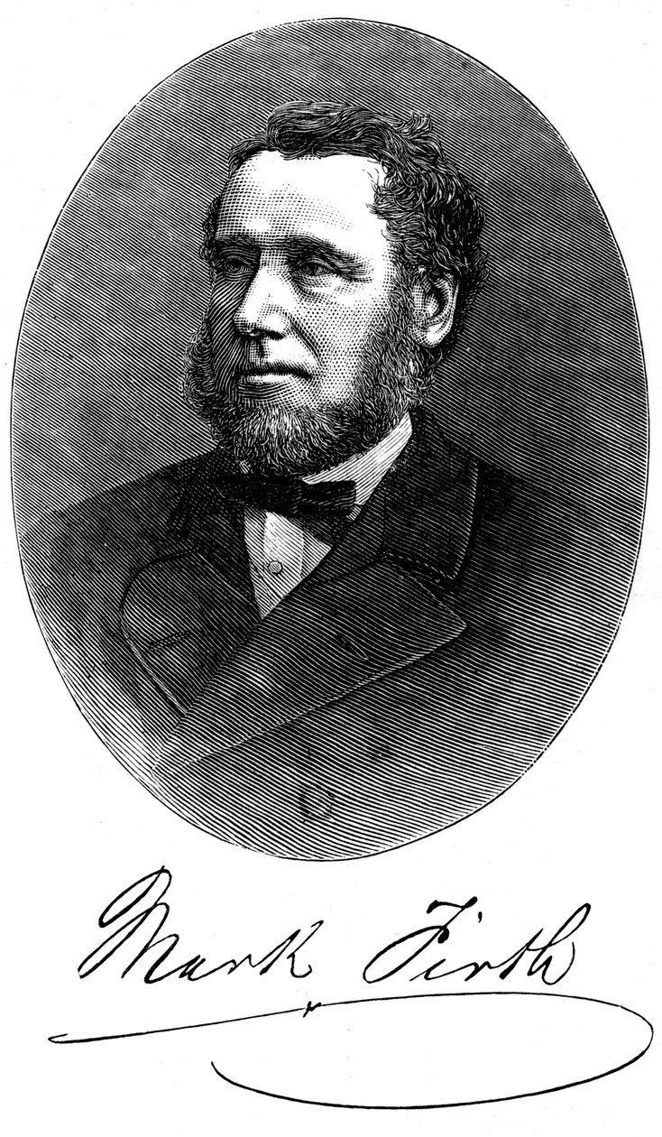 Mark Firth, britský průmyslník a filantrop, c1880 od Unbekannt