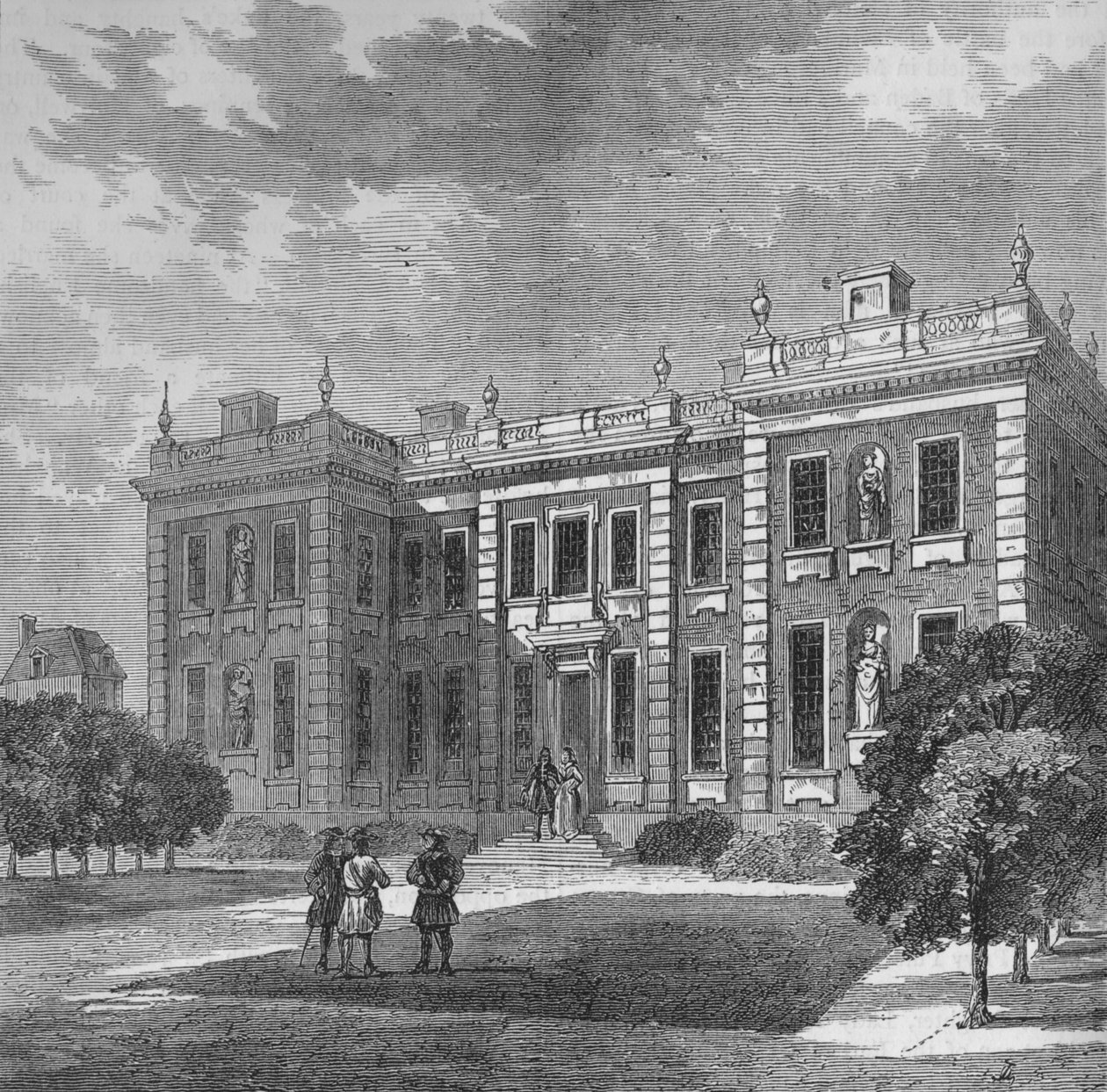 Marlborough House, Westminster, Londýn, c1710 1878 od Unbekannt