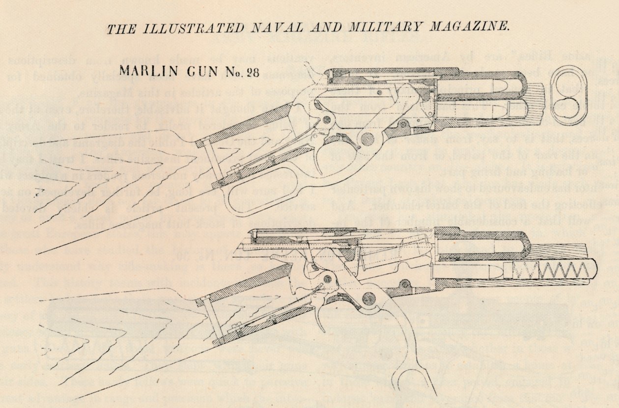 Marlin Gun č. 28, 1884 od Unbekannt