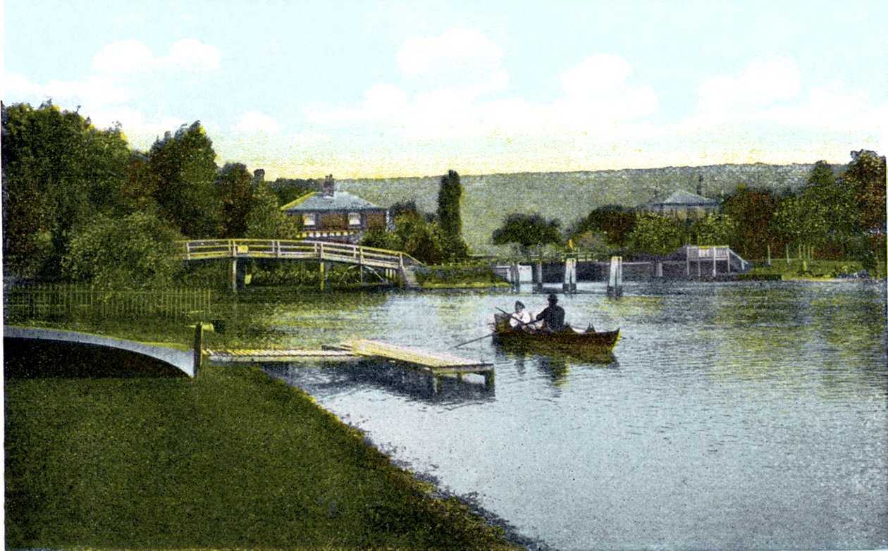 Marlow Lock, Buckinghamshire, 20. století od Unbekannt