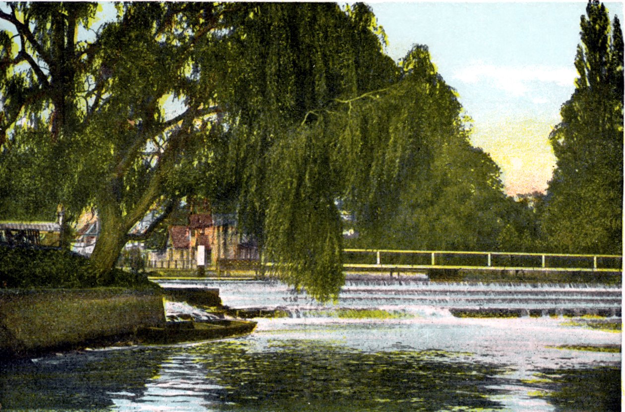 Marlow Weir, Buckinghamshire, 20. století od Unbekannt