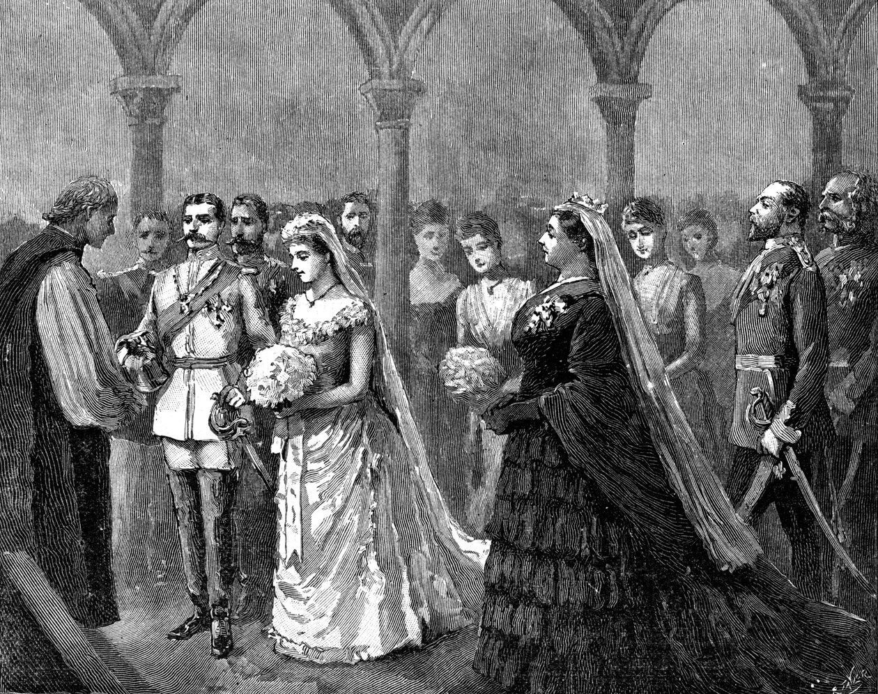 Sňatek princezny Beatrice a prince Jindřicha z Battenbergu, 23. července 1885, 1900 od Unbekannt