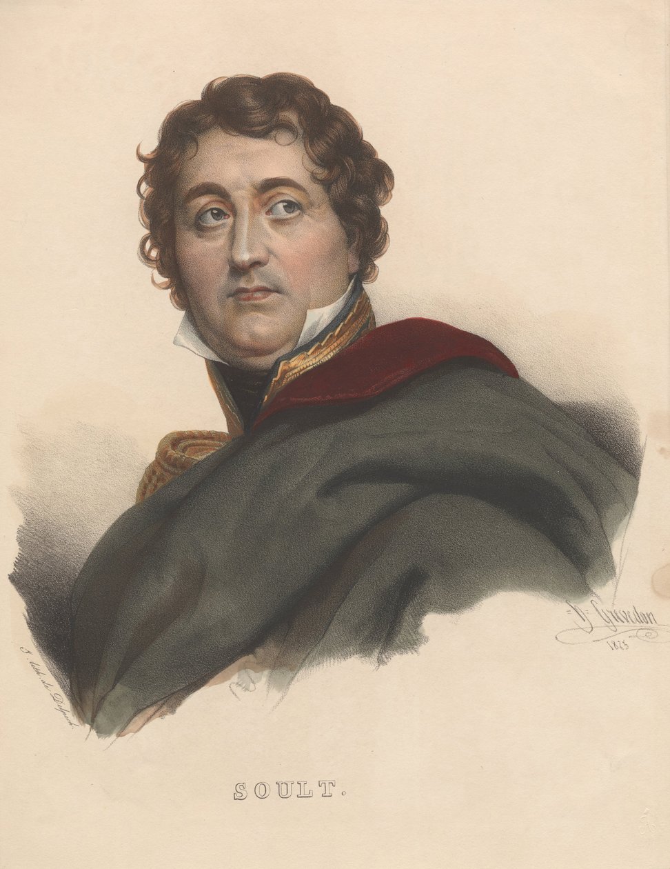Generál maršál Nicolas Jean-de-Dieu Soult, 1835 od Unbekannt