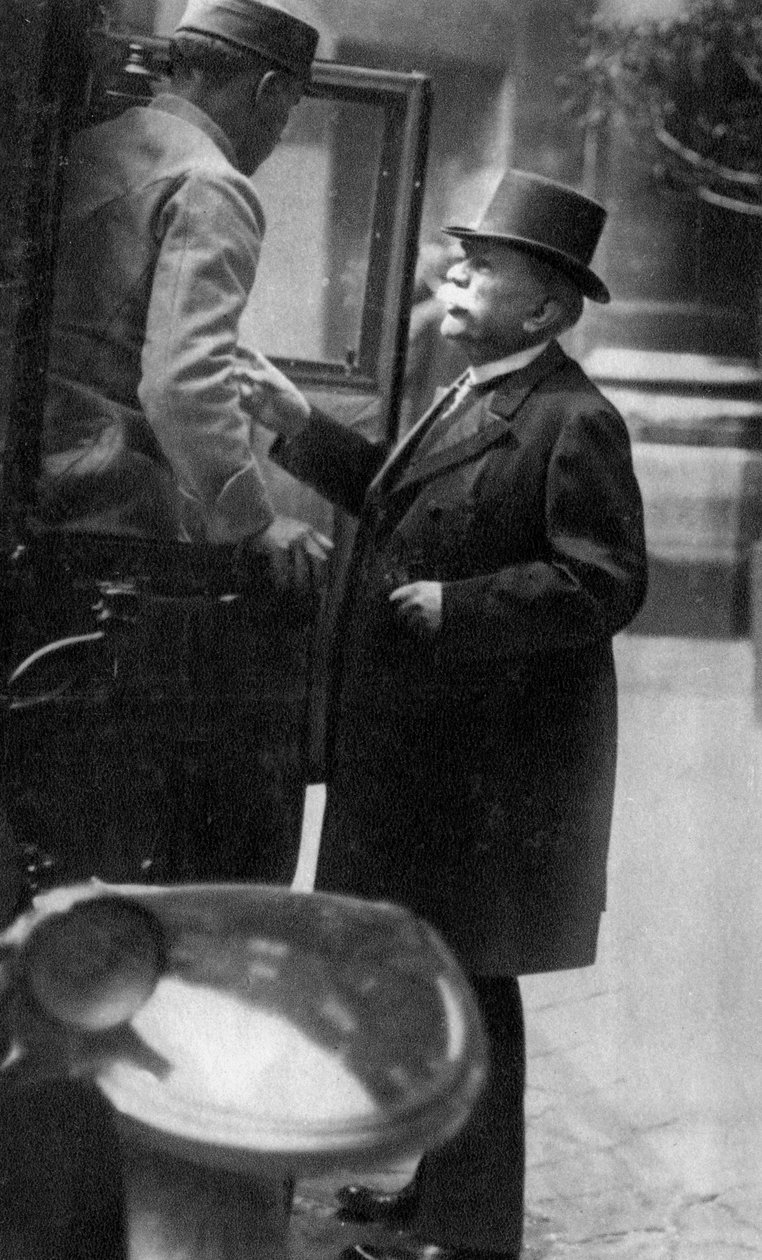 Maršál Joffre, francouzský voják, 1920 od Unbekannt