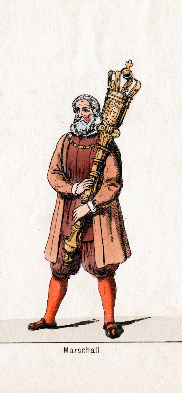 Návrh kostýmů Marshall pro Shakespearovu hru, Jindřich VIII., 19. století od Unbekannt