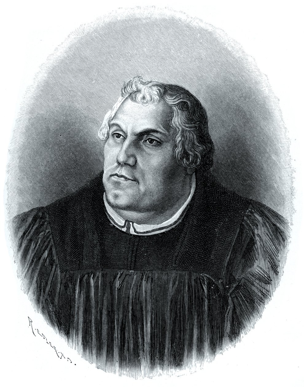 Martin Luther, reformátor protestantské církve, 1903 od Unbekannt