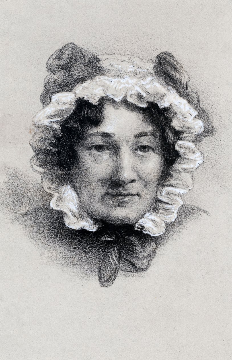 Mary Ann Lamb 1764-1847, anglická spisovatelka, 19. století od Unbekannt