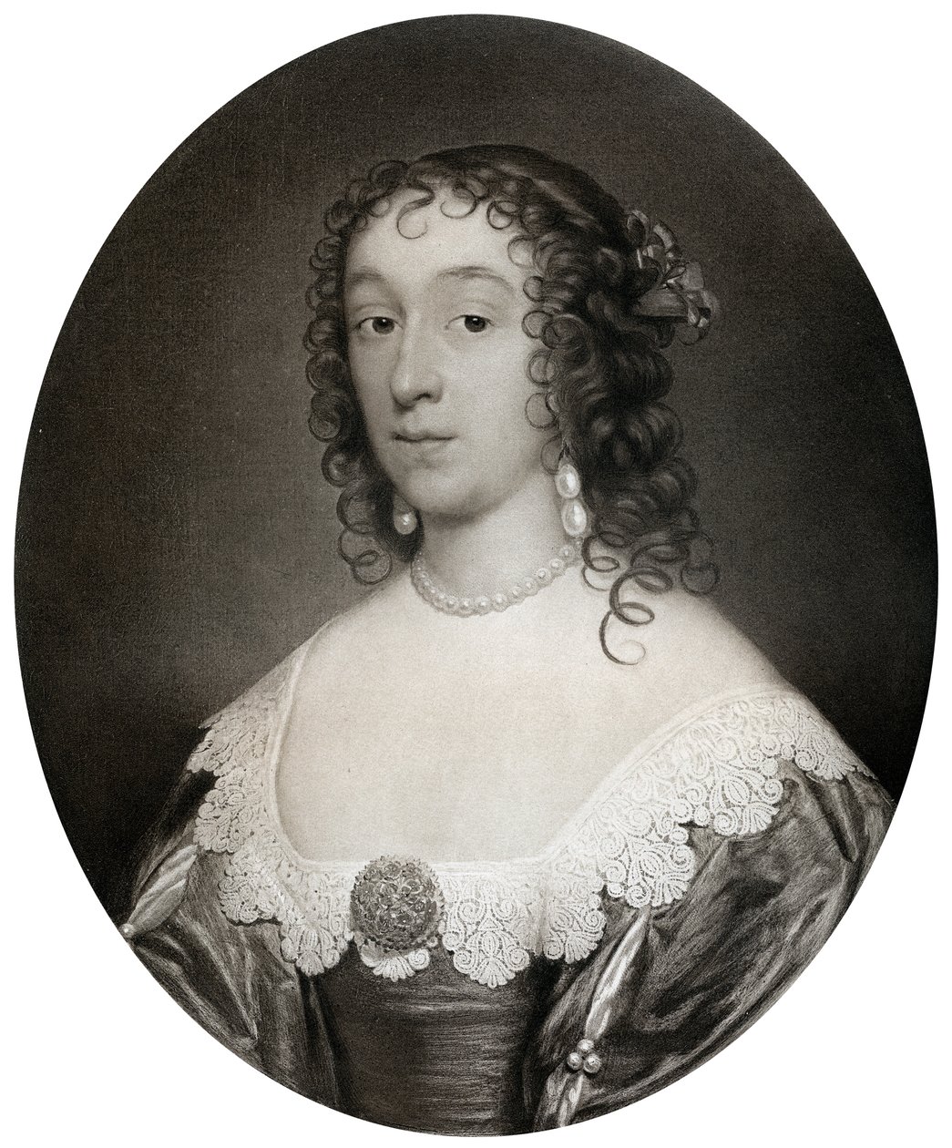 Mary Cromwell, hraběnka Fauconberg, třetí dcera Olivera Cromwella, 17. století, 1899 od Unbekannt