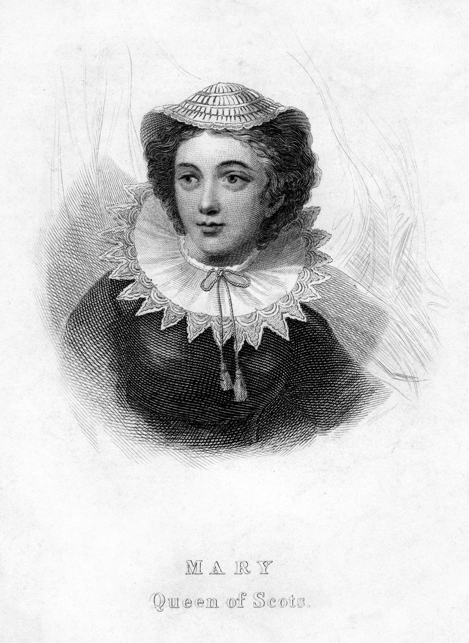 Marie, skotská královna, 1542-1587 od Unbekannt