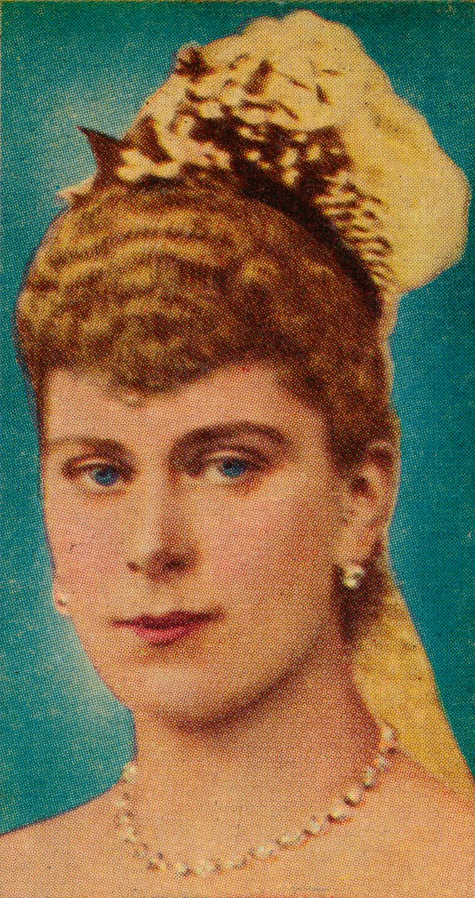 Marie z Tecku na svatbě s vévodou z Yorku, 1893 1935 od Unbekannt