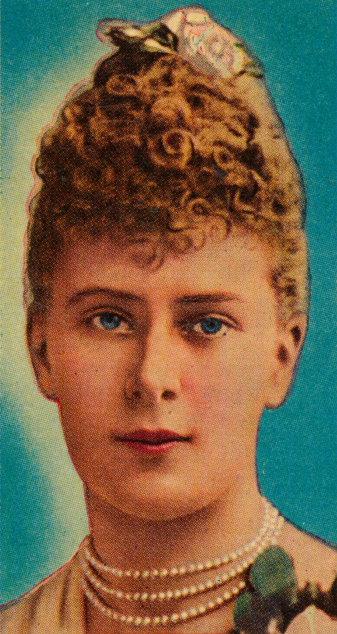 Marie z Tecku před svatbou s vévodou z Yorku, 90. léta 19. století 1935 od Unbekannt