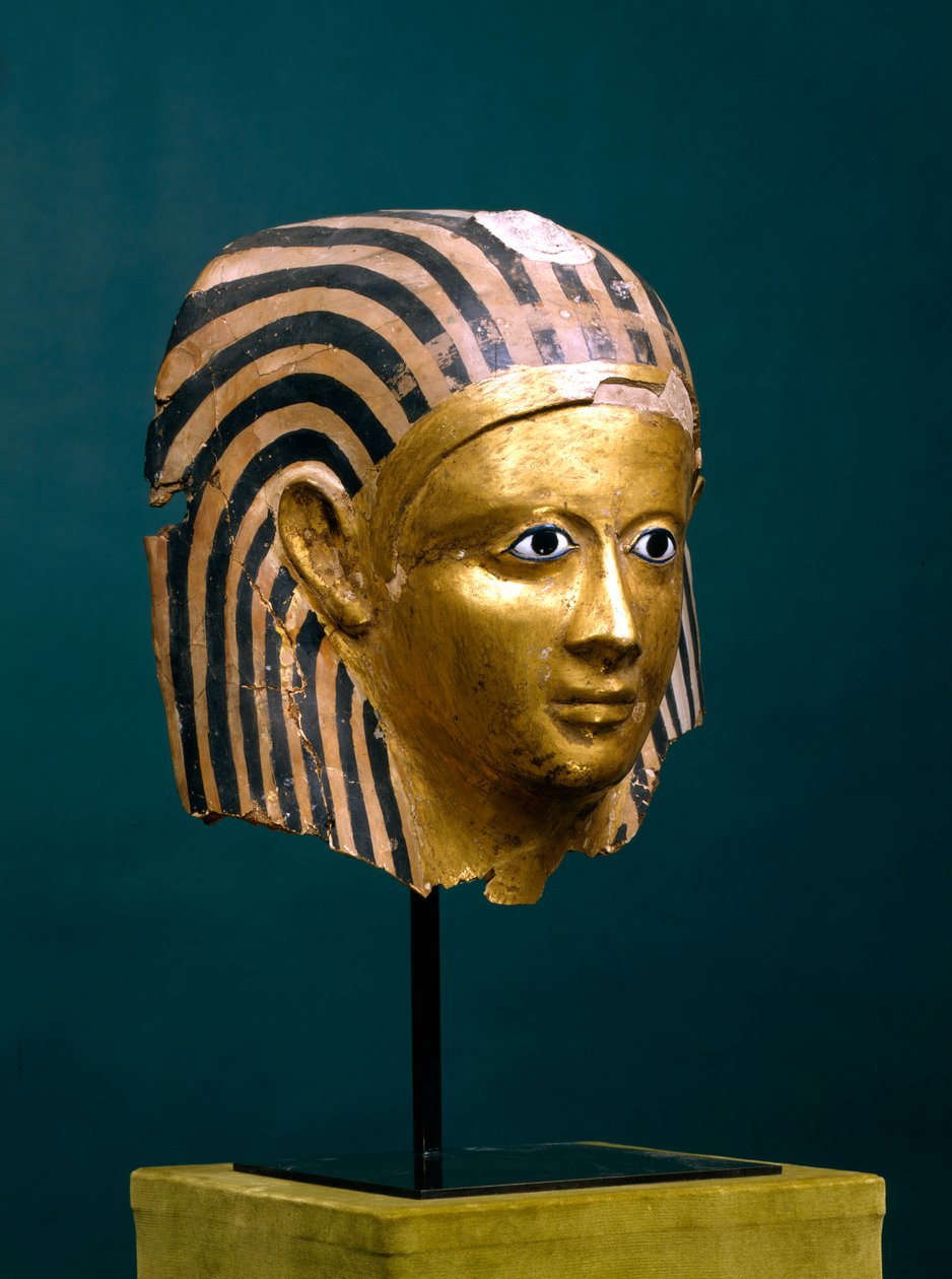 Maska starověké egyptské mumie, 1. století před naším letopočtem od Unbekannt