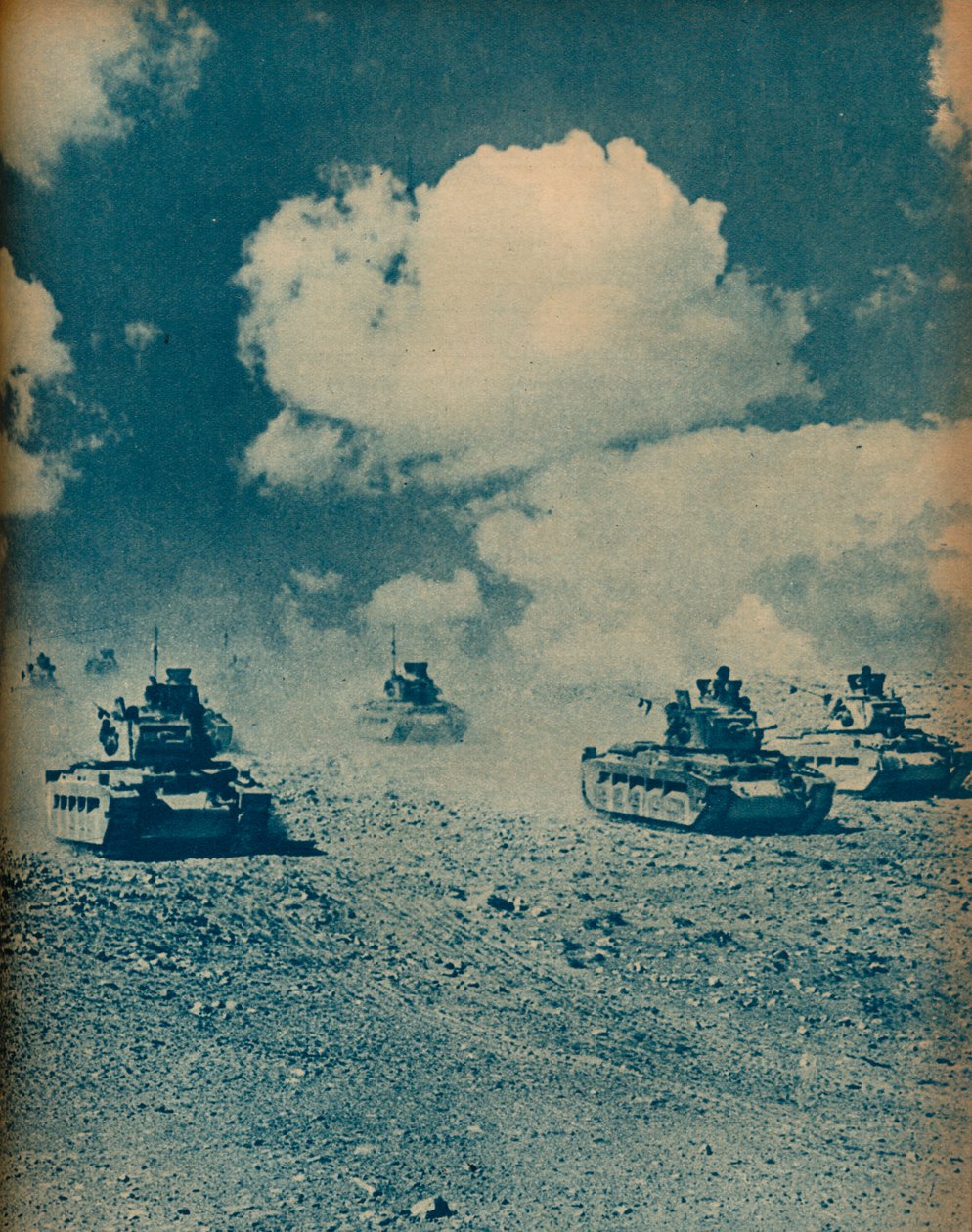 Matildas Waltzing on the Desert Floor, 1942. od Unbekannt