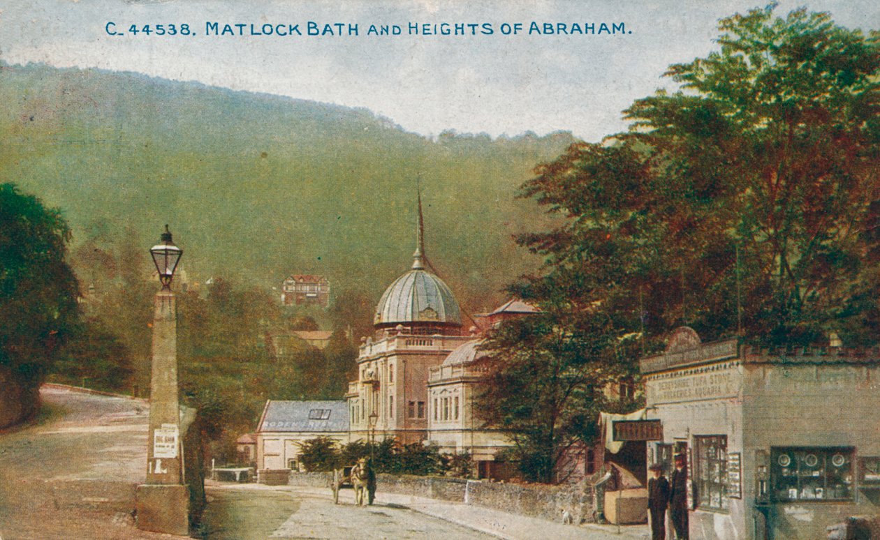 Matlock Bath and the Heights of Abraham, Derbyshire, c1905. od Unbekannt