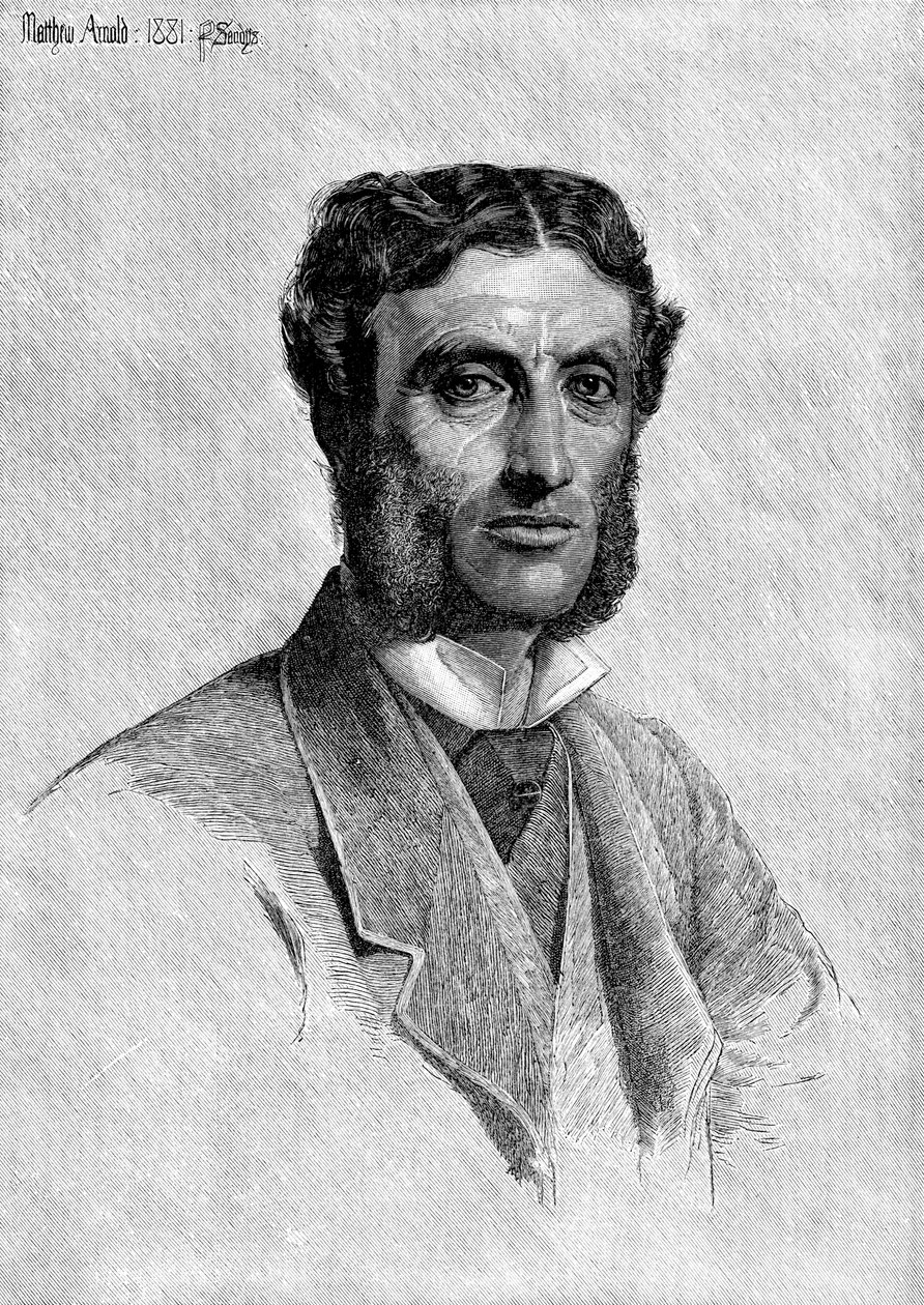 Matthew Arnold 1822-1888, britský básník, kritik a pedagog, 1881 od Unbekannt