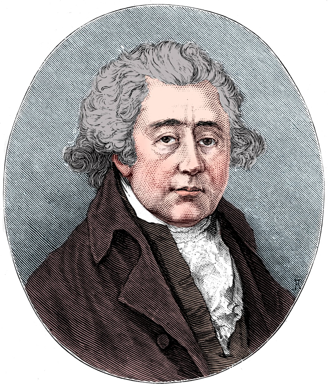 Matthew Boulton, anglický výrobce a inženýr, c1880 od Unbekannt