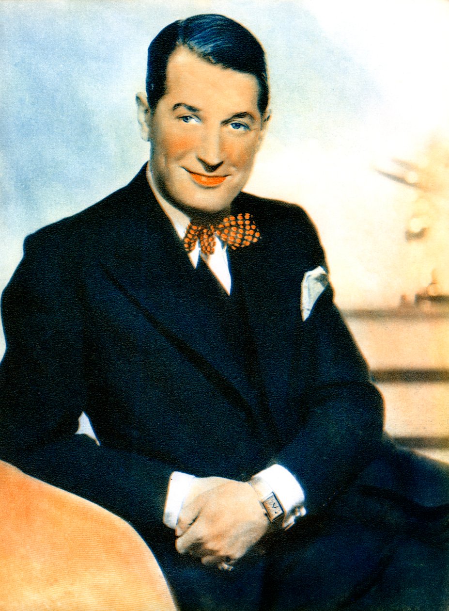 Maurice Chevalier , francouzský herec a populární bavič, 1934-1935 od Unbekannt