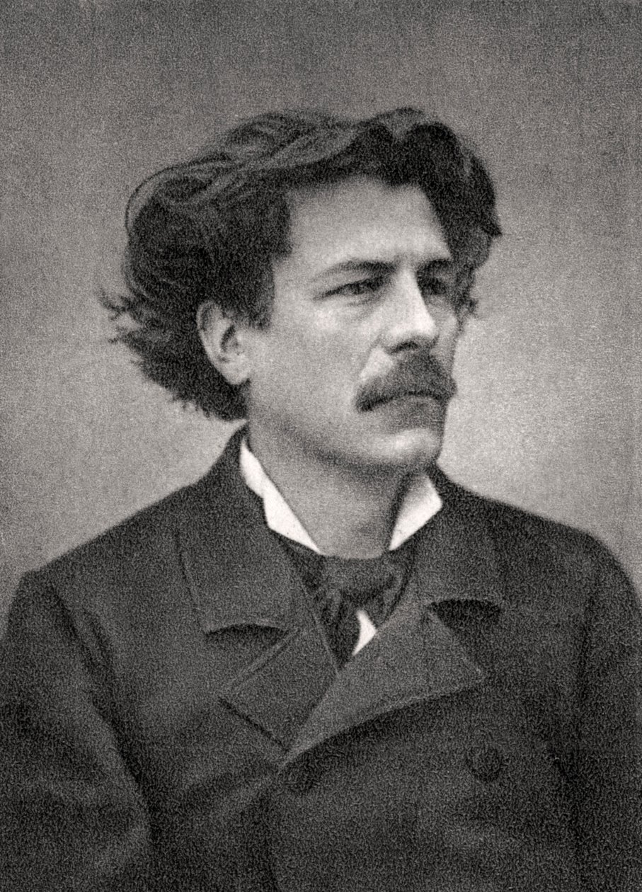 Maurice Rollinat, francouzský básník, 1888 od Unbekannt