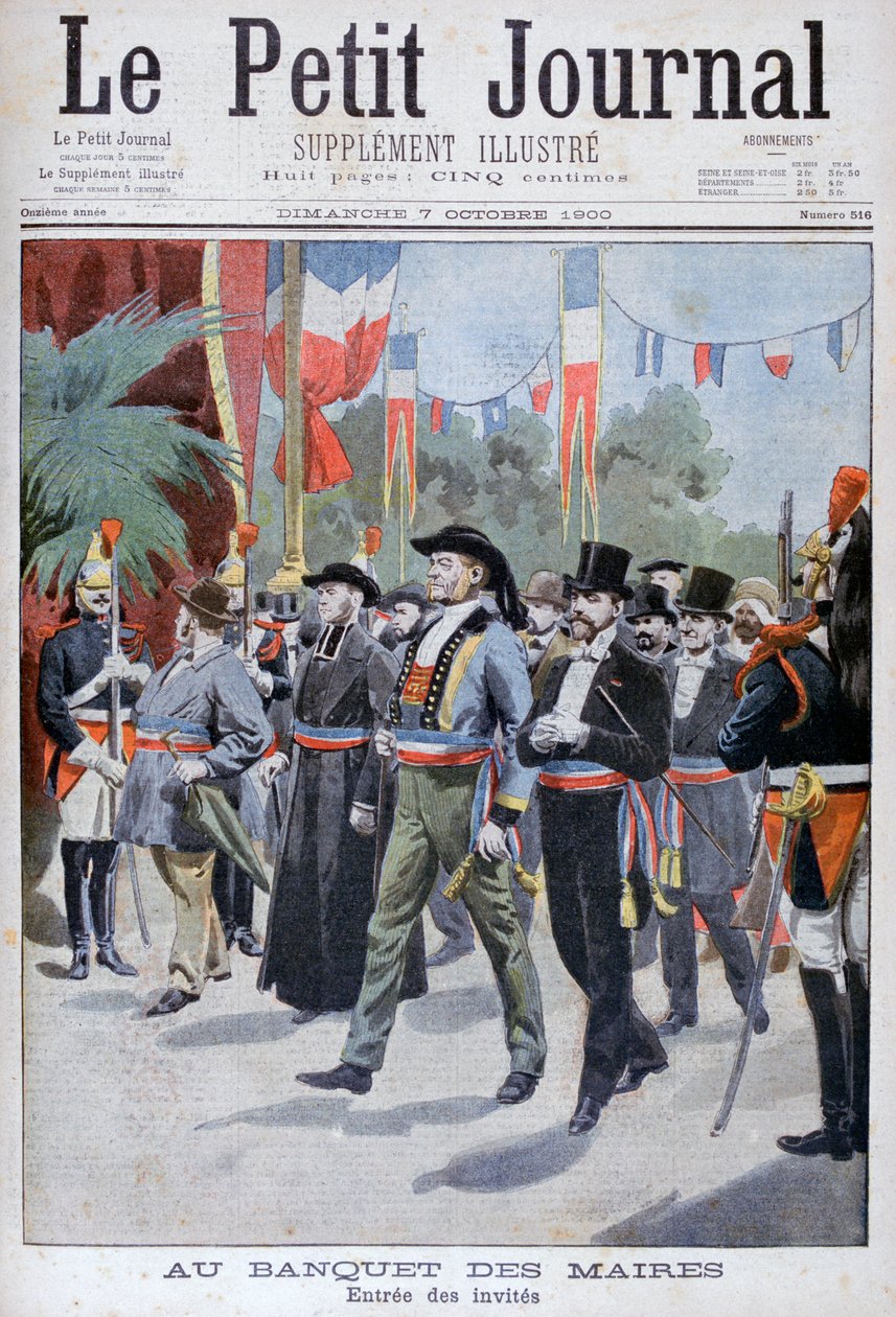 Banket starostů, Paříž, 1900 od Unbekannt