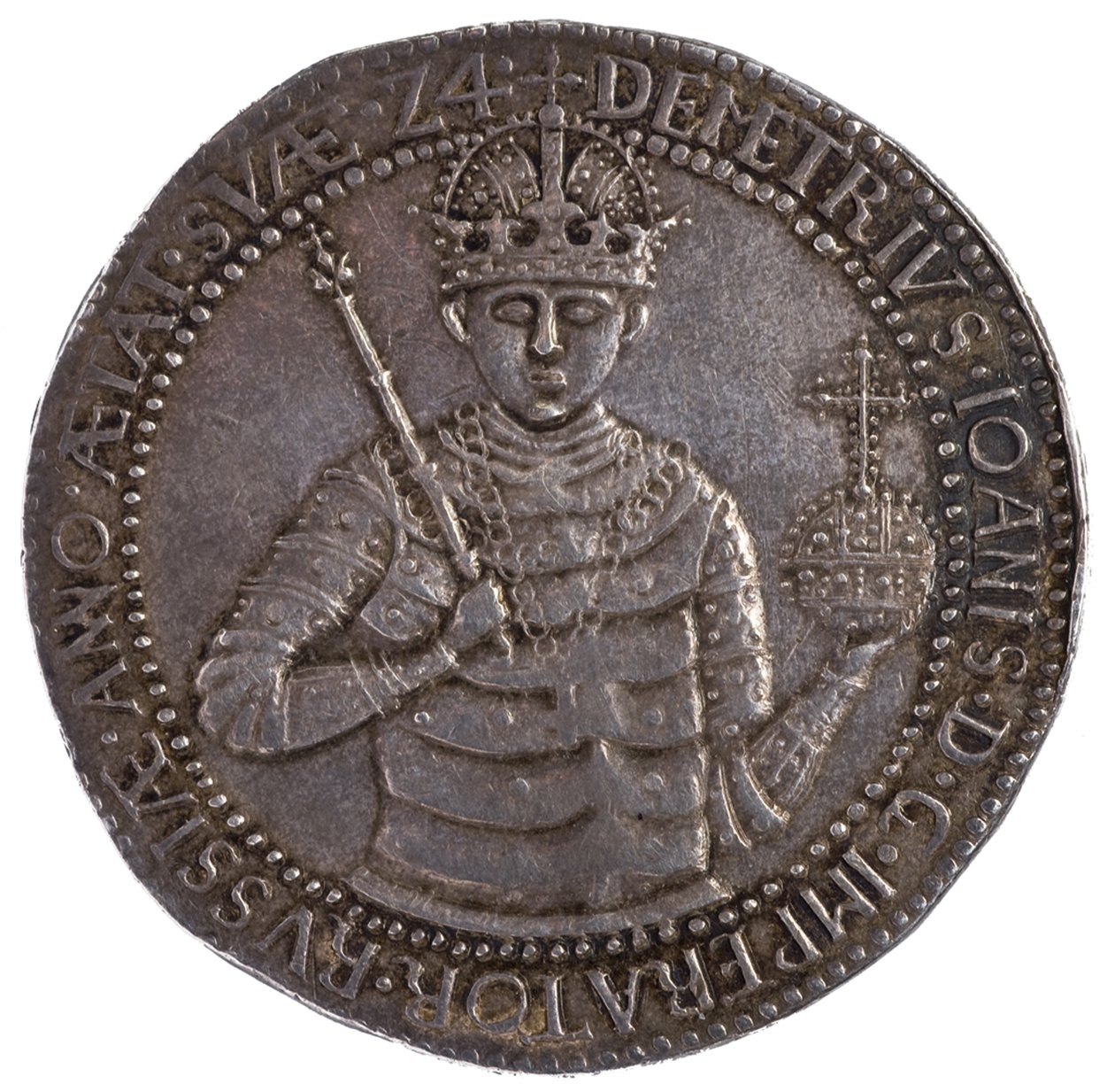 Medaile Falešný Dmitrij, 1606 od Unbekannt