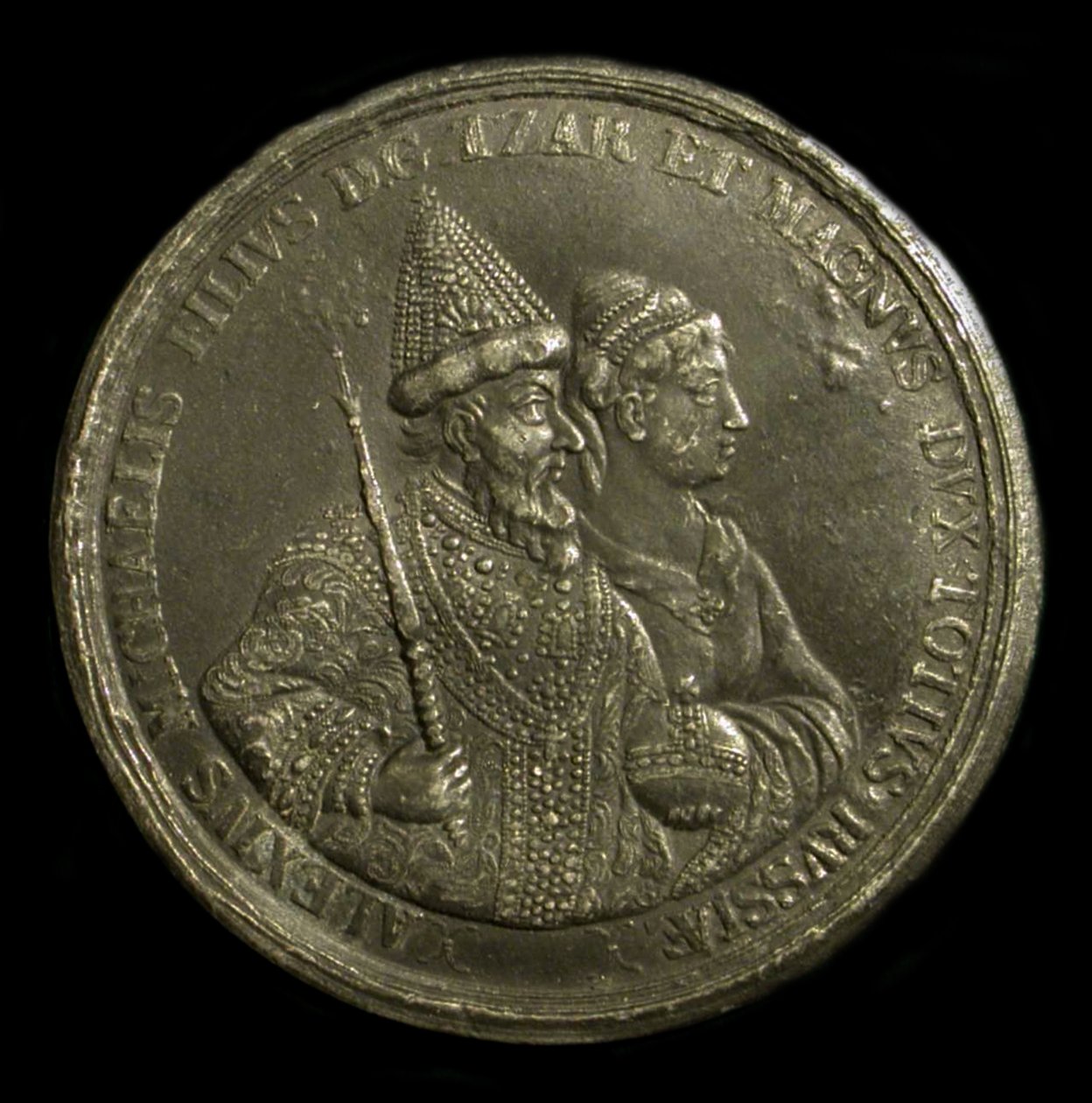 Medaile ruského cara Alexise I. na oslavu narození Petra Velikého, cca 1775 od Unbekannt