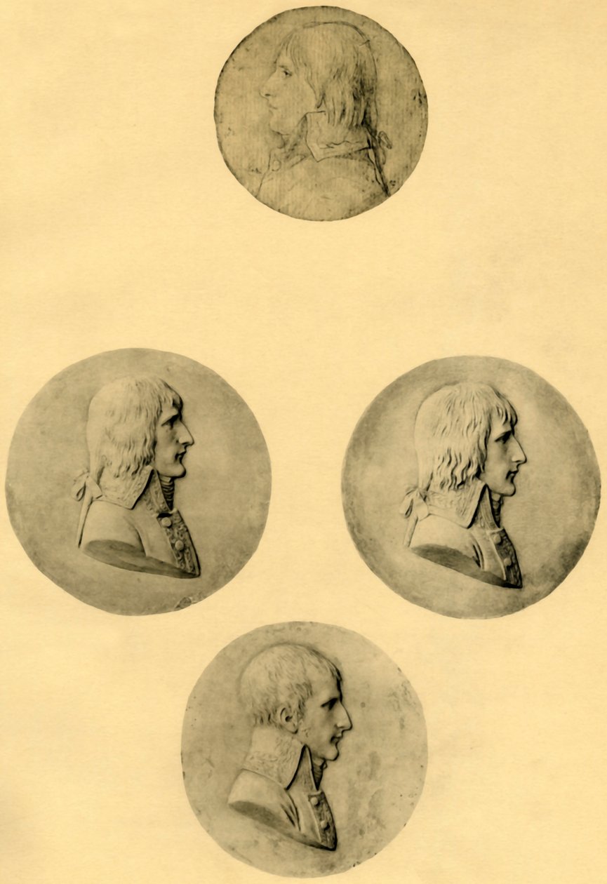 Medailonové portréty Napoleona, 1797-1799, 1921. od Unbekannt